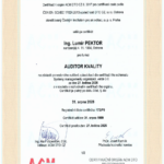 Auditor kvality do 2028